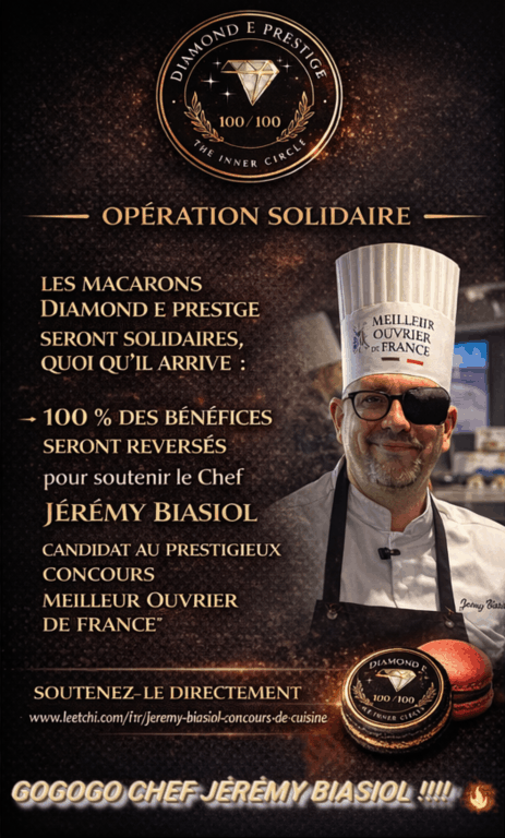 CHEF JÉRÉMY BIASIOL NOMINEE FOR THE BEST WORKPLACE IN FRANCE 2026